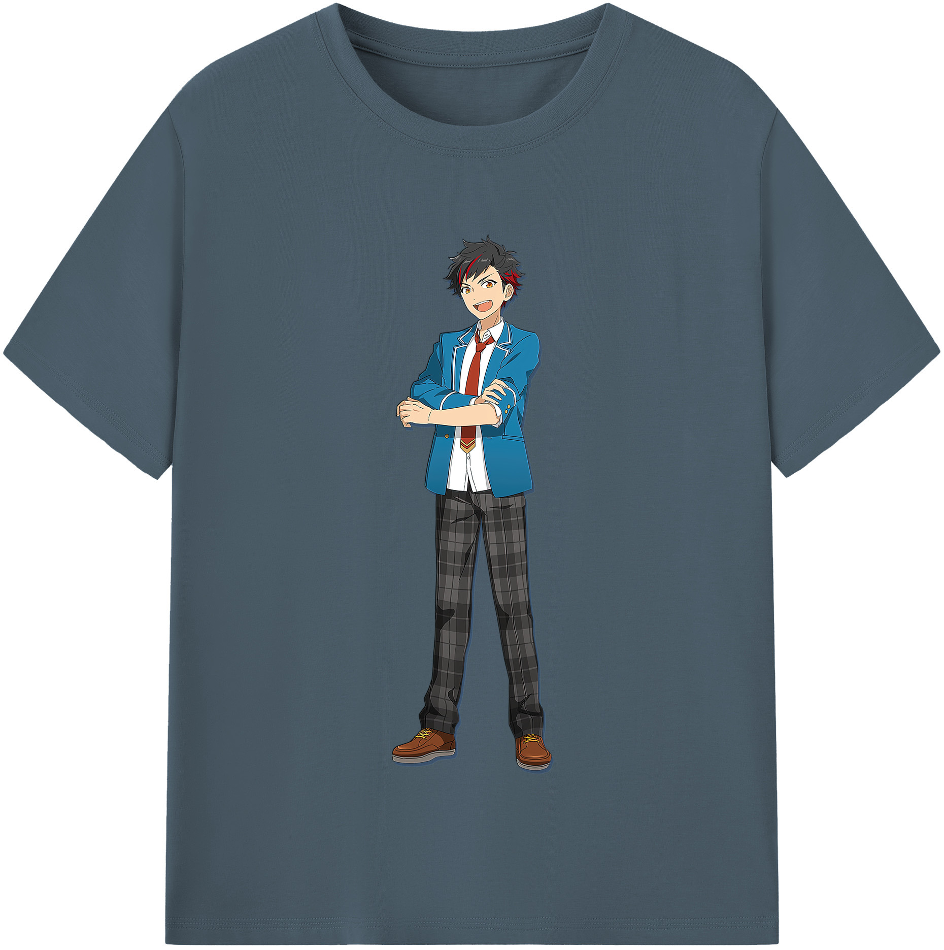 （画像用） あんさんぶるスターズ! Ensemble Stars 綿100％半袖Tシャツ（フロントプリント）